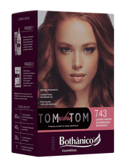 Tonalizante 743 Louro Médio Acobreado Dourado