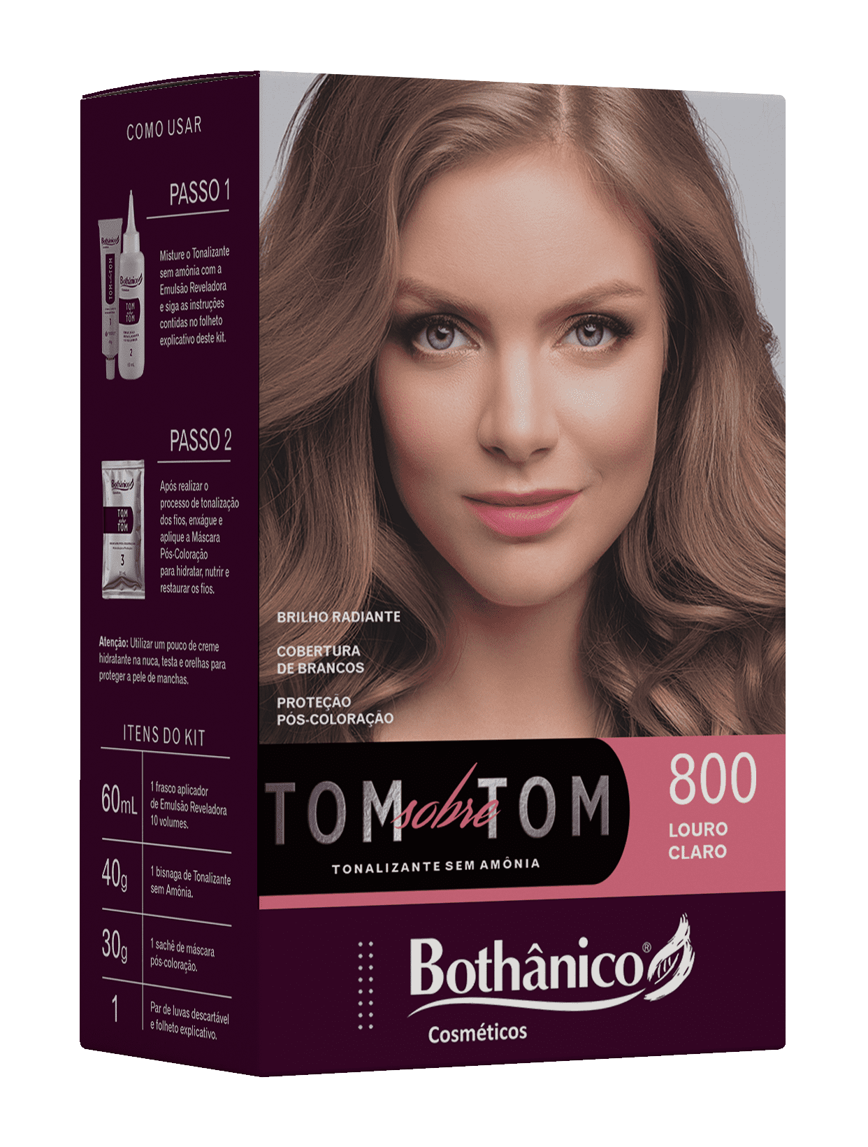Tonalizante 800 Louro Claro