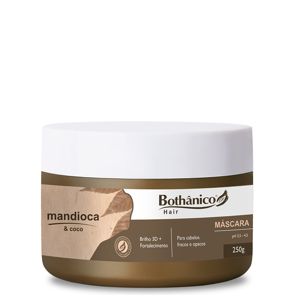 Máscara Mandioca e Coco 250g