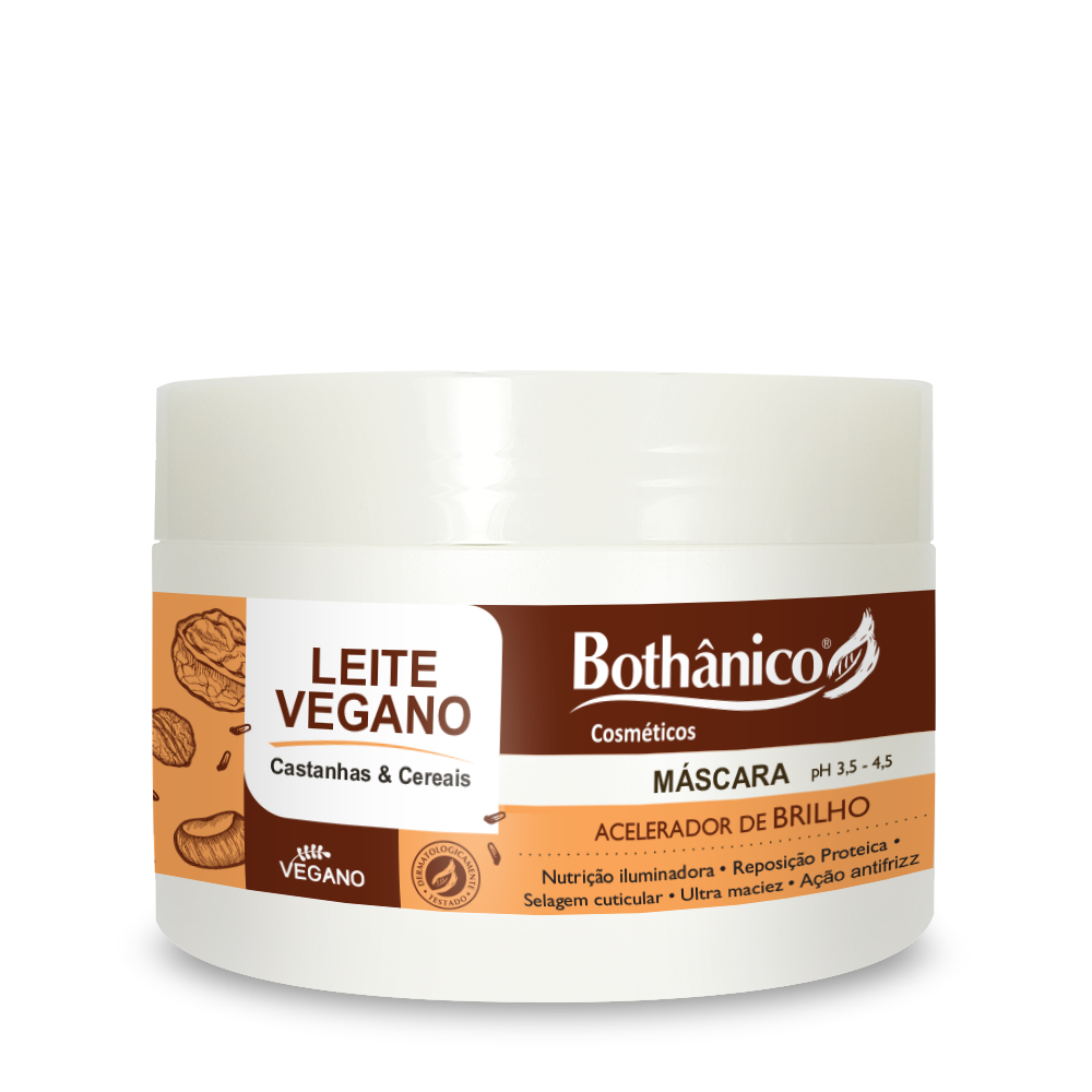 Máscara Leite Vegano 250g
