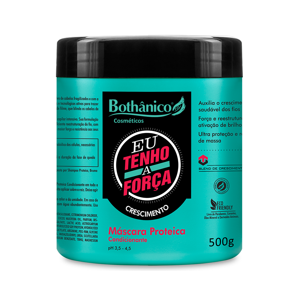 Máscara Proteica Eu Tenho a Força 500g