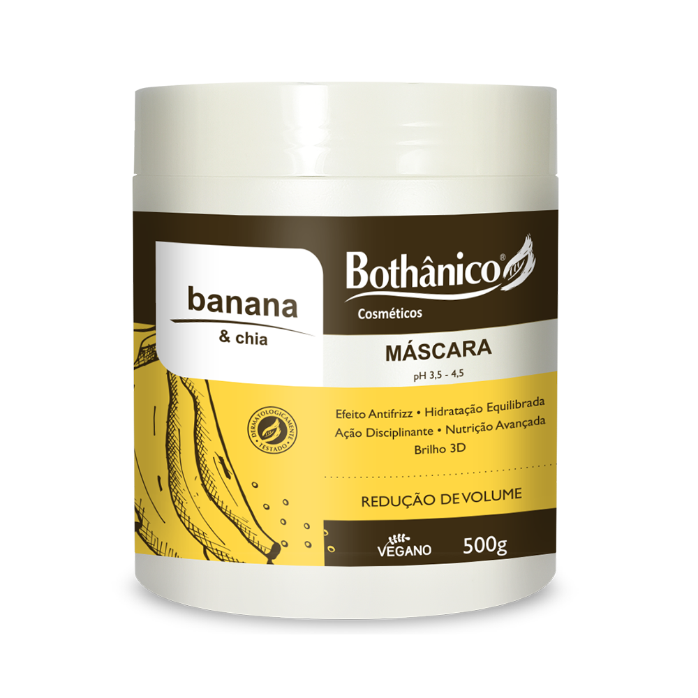 Máscara Banana & Chia 500g