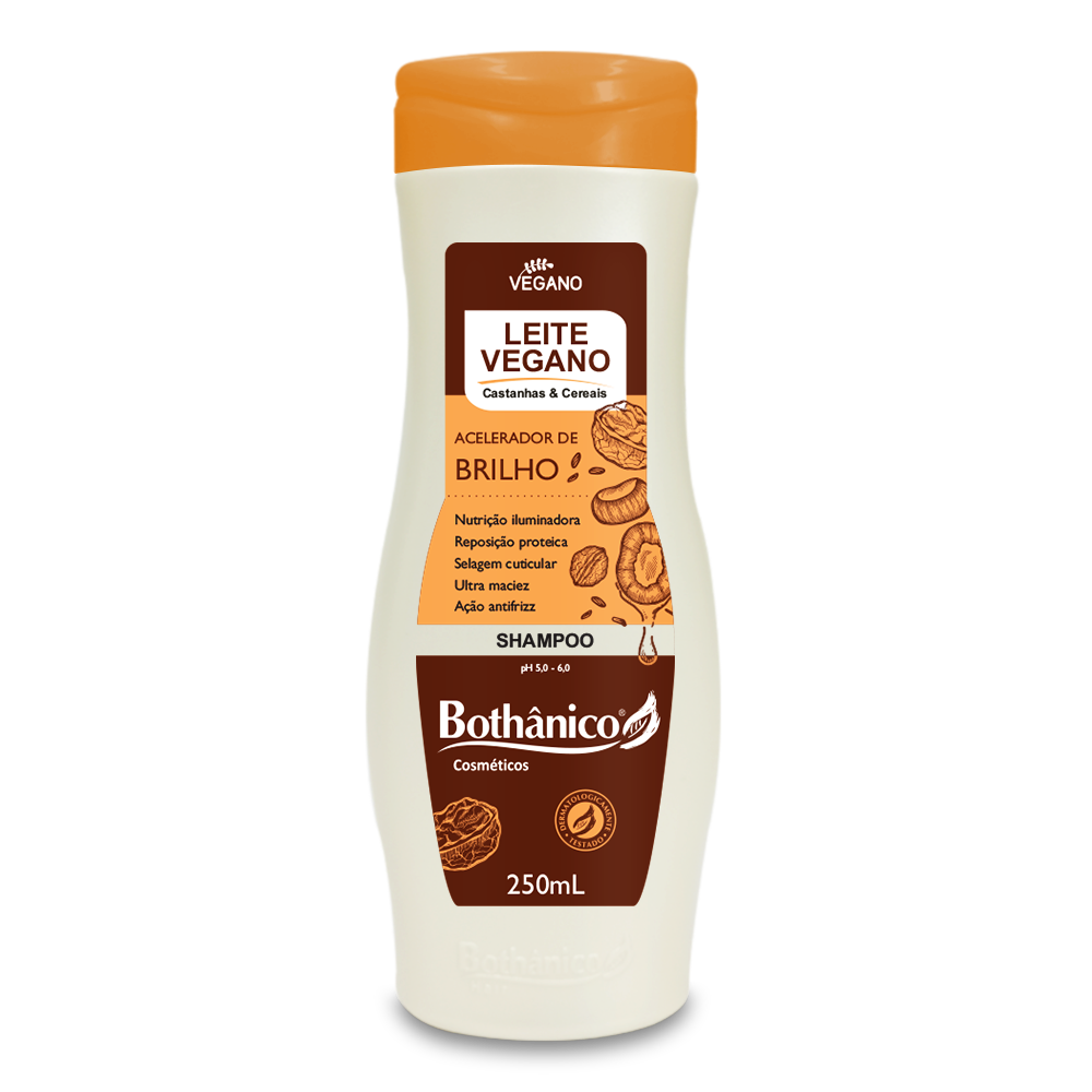Shampoo Leite Vegano 250mL